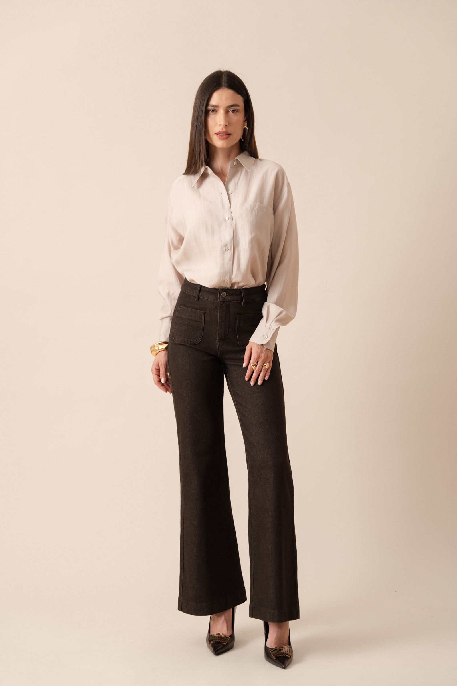 Grossiste ORAIJE PARIS - Jean flare Alma
