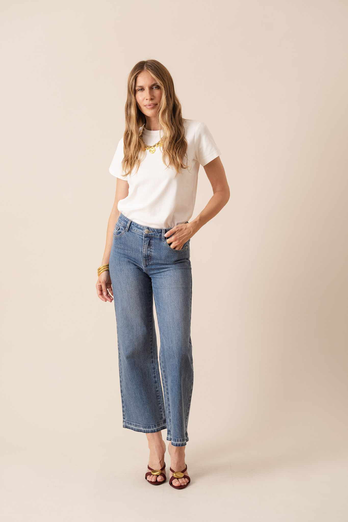 Wholesaler ORAIJE PARIS - Lunarette Flare Jeans