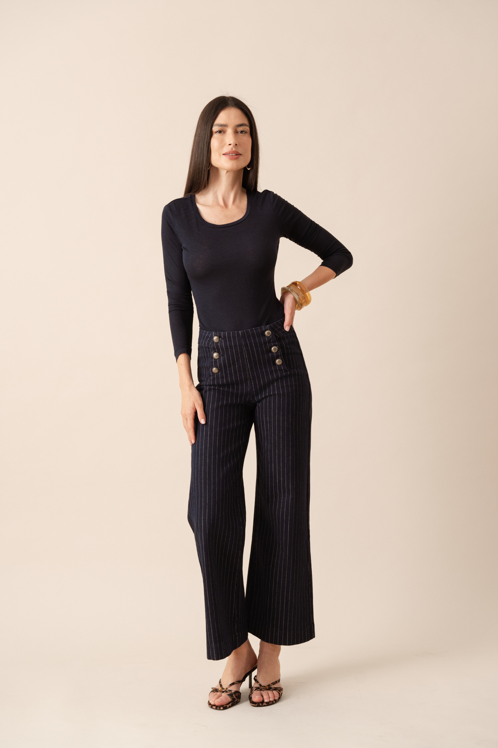 Mayorista ORAIJE PARIS - Jeans anchos Victoire