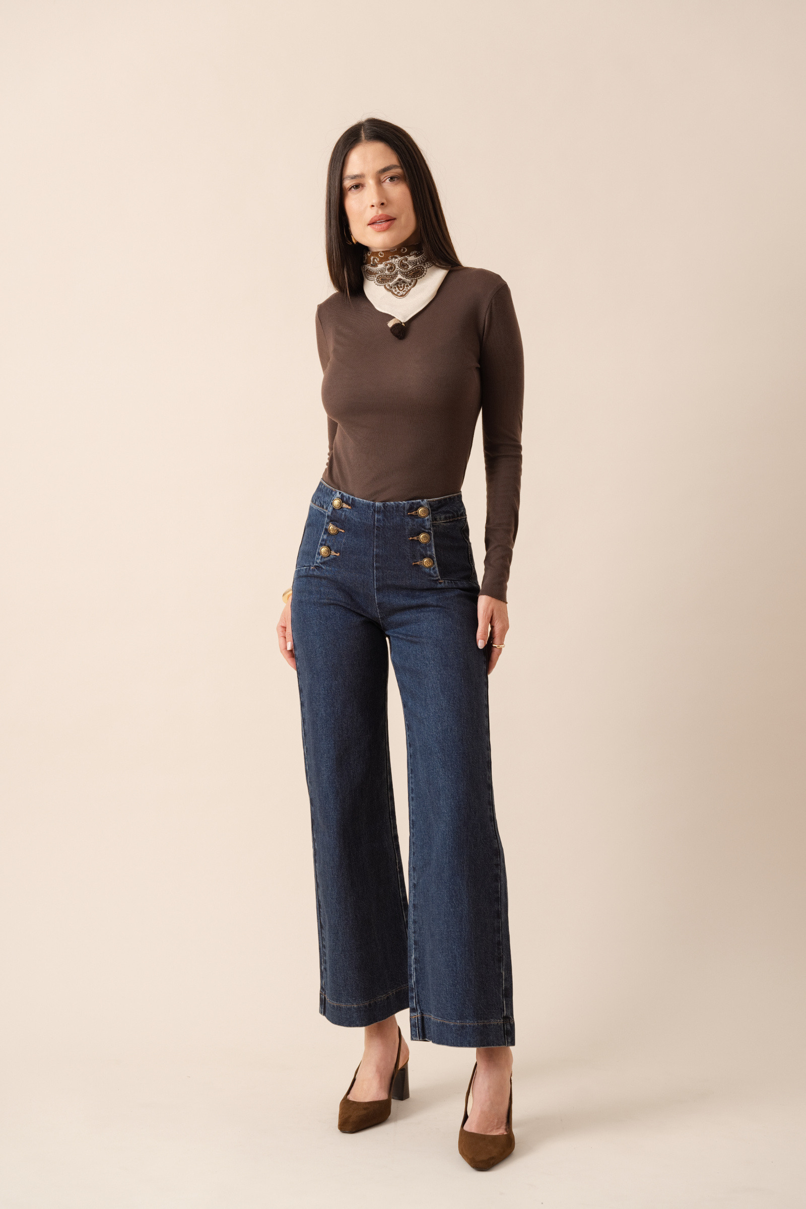 Grossiste ORAIJE PARIS - Jean wide Victoire