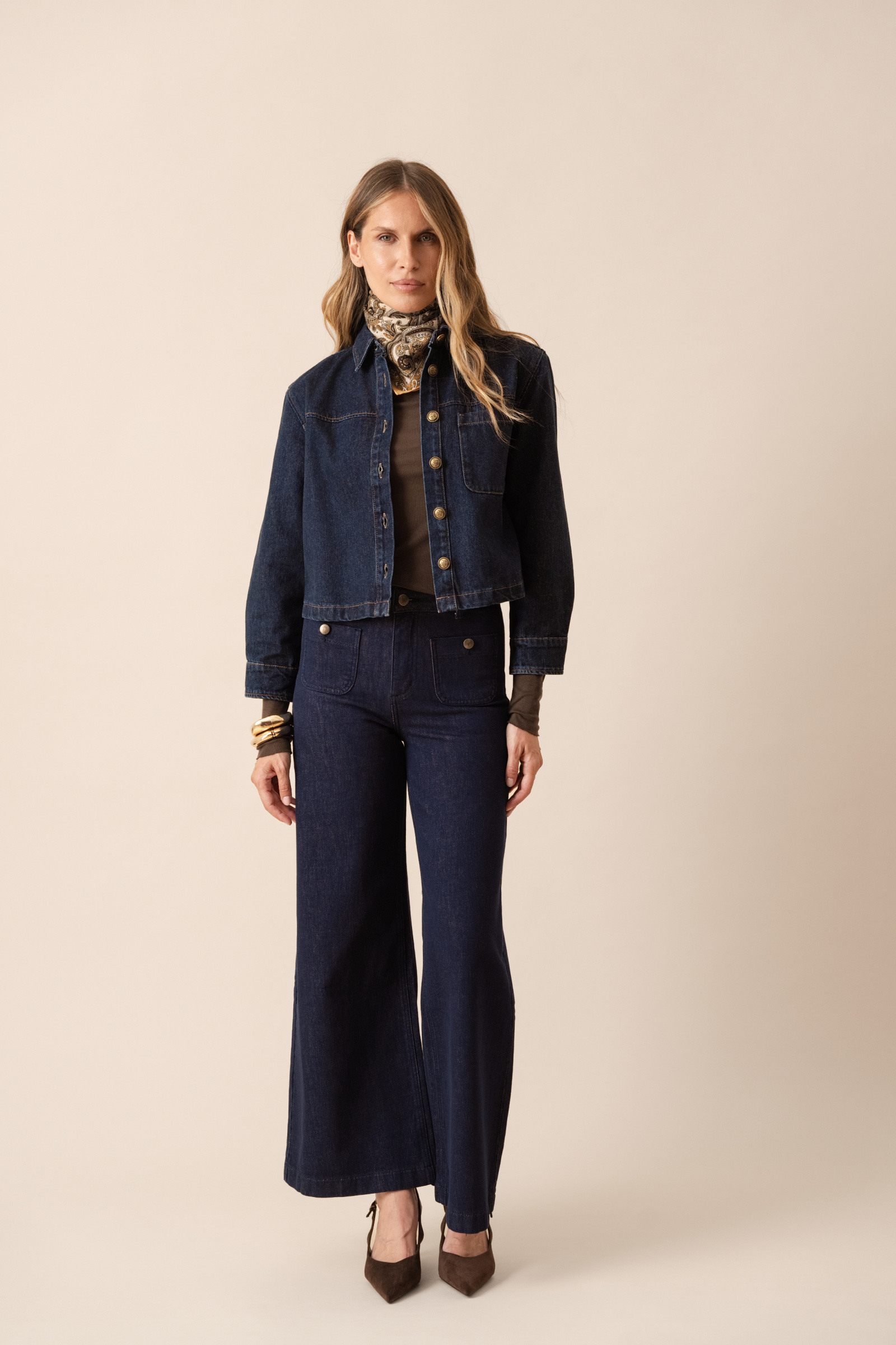 Wholesaler ORAIJE PARIS - WIDE Hela Jeans