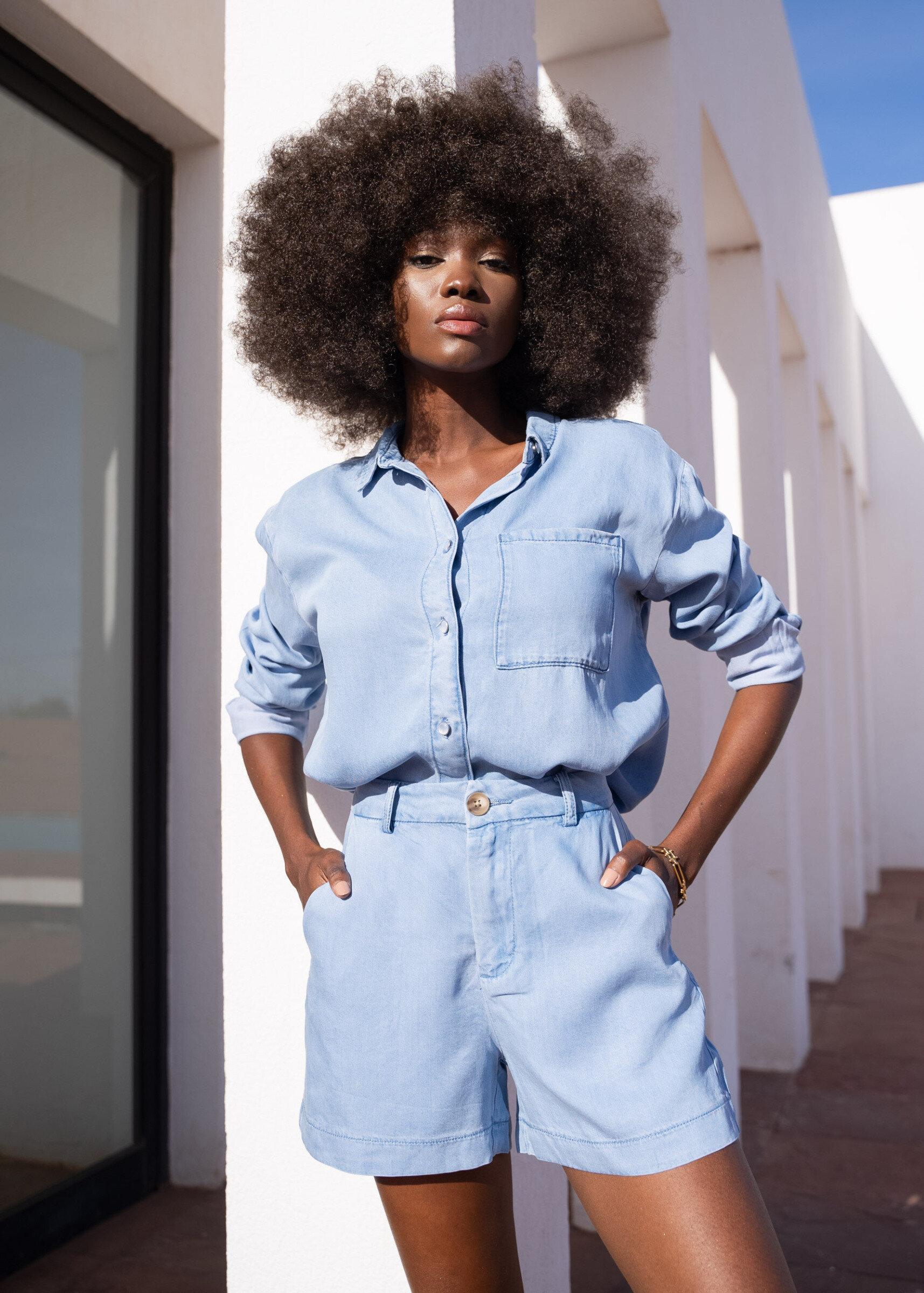 Mayorista ORAIJE PARIS - shorts de tencel Laure