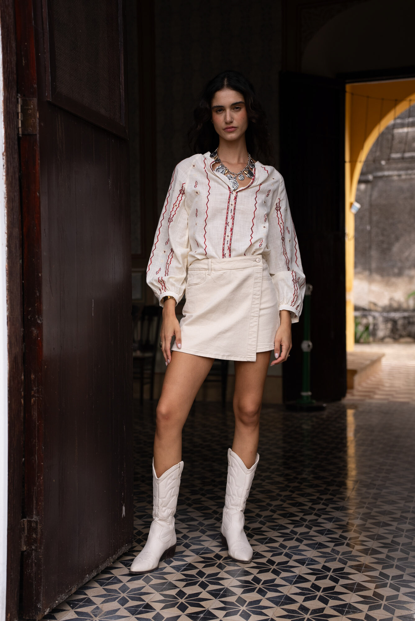 Grossiste ORAIJE PARIS - Jupe short Jadene