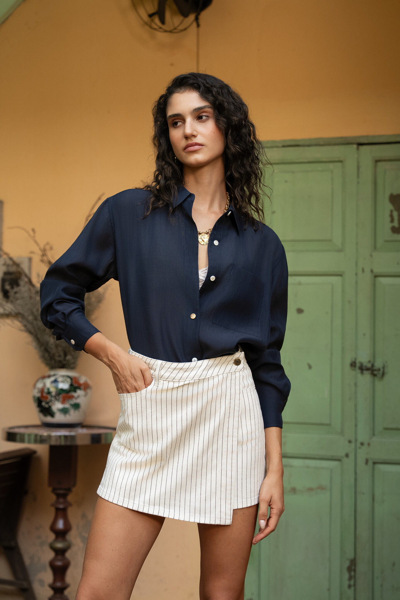 Grossiste ORAIJE PARIS - Jupe short Jadene