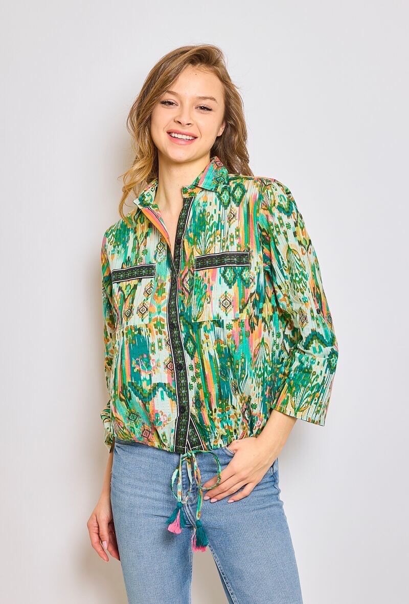 Wholesaler Orice - Printed blouse