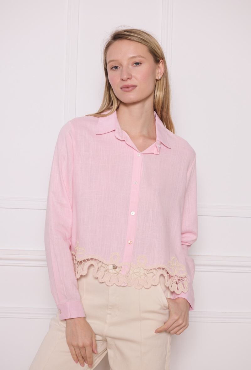 Mayorista Orice - Camisa de lino corto