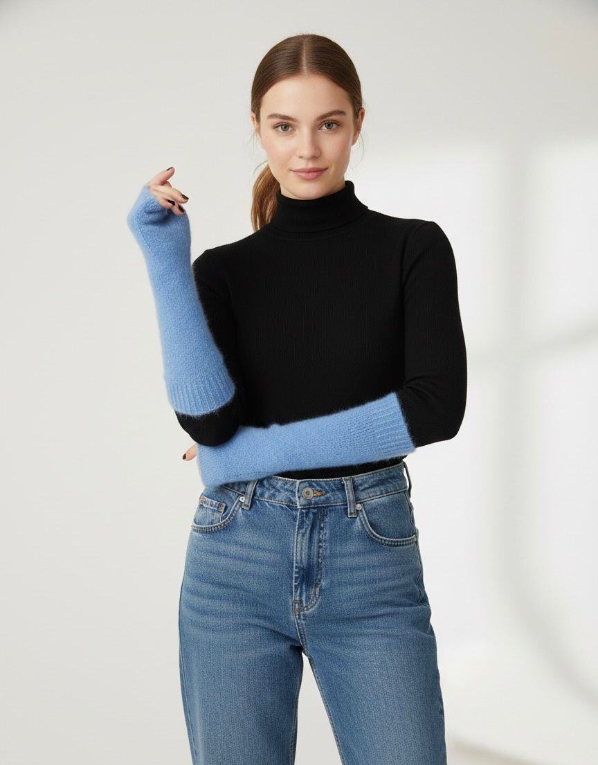 Grossiste Orice - Mitaine en maille 30% baby Alpaca