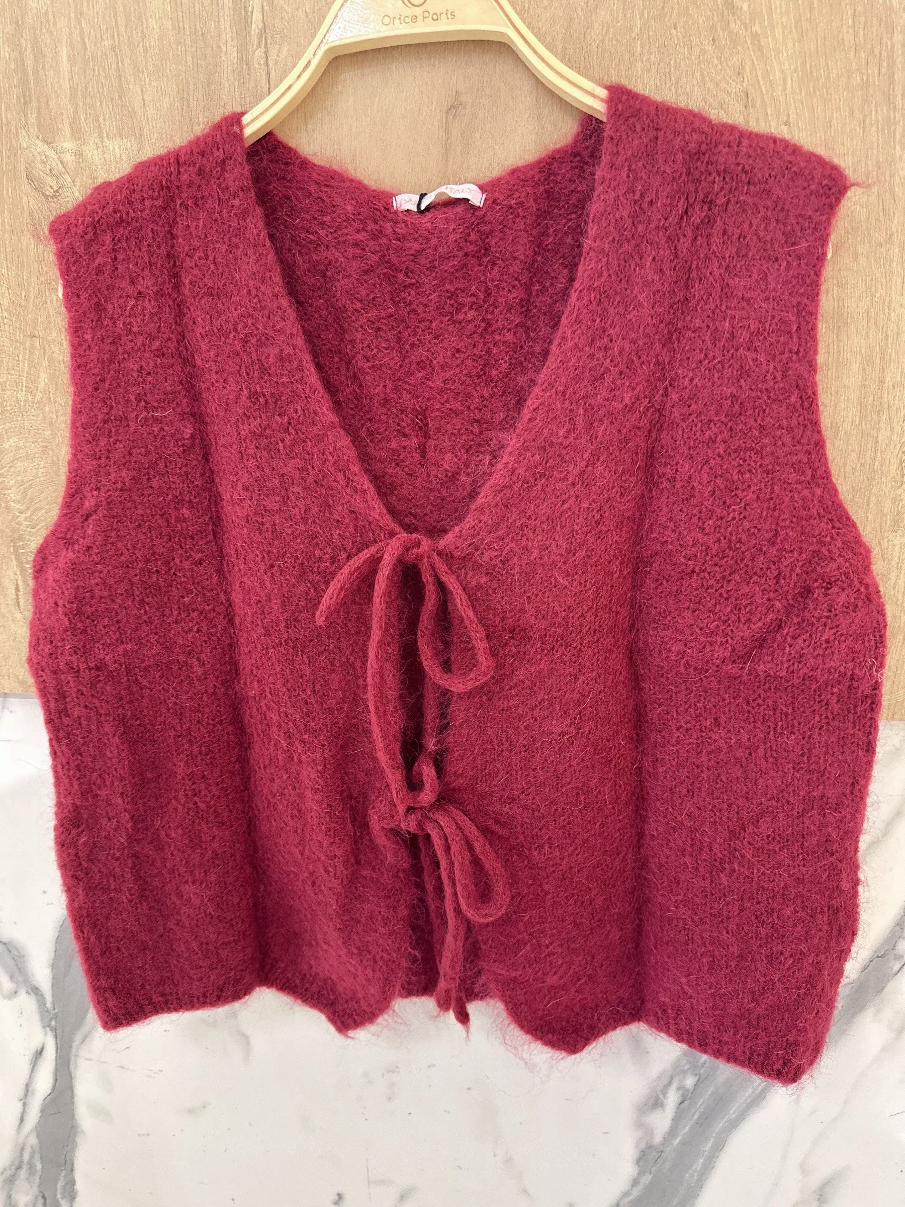 Wholesaler Orice - Sleeveless knit vest