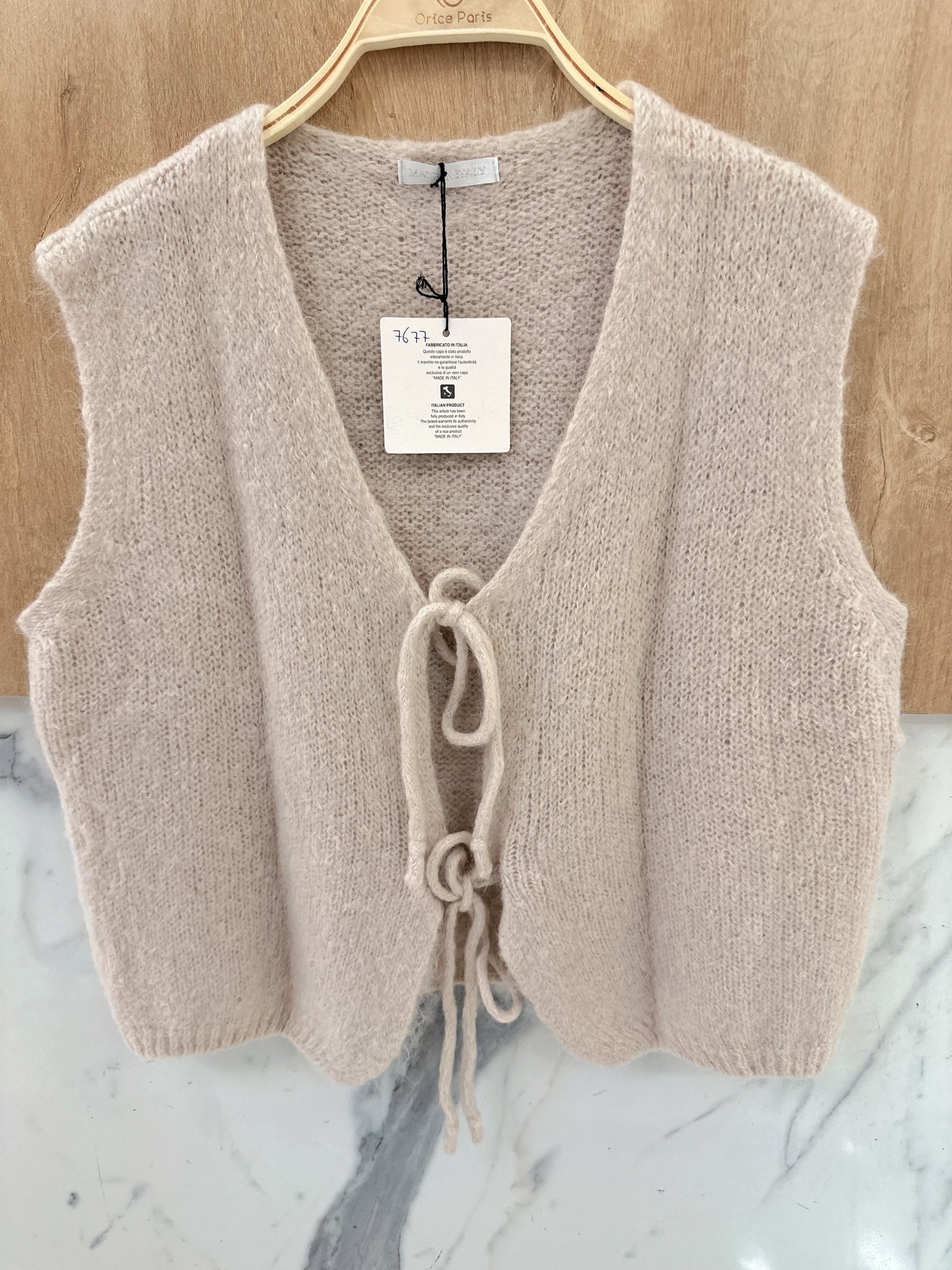 Wholesaler Orice - Sleeveless knit vest
