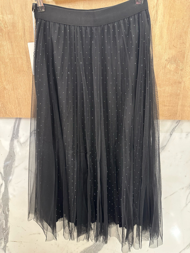 Grossiste Orice - Jupe mi-longue tulle a strasse