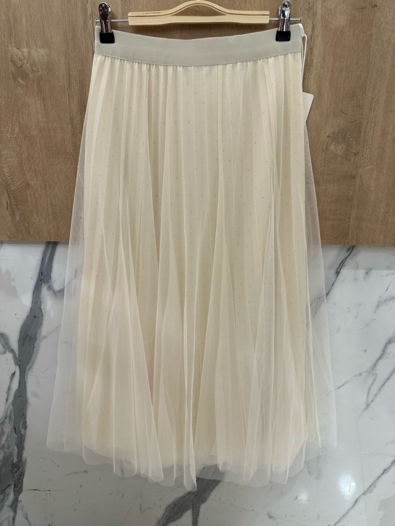 Grossiste Orice - Jupe mi-longue tulle a strasse