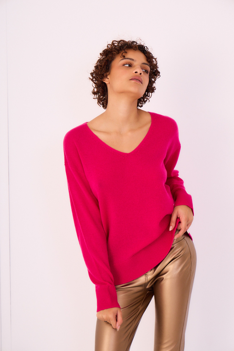 Wholesaler Orice - V-neck sweater