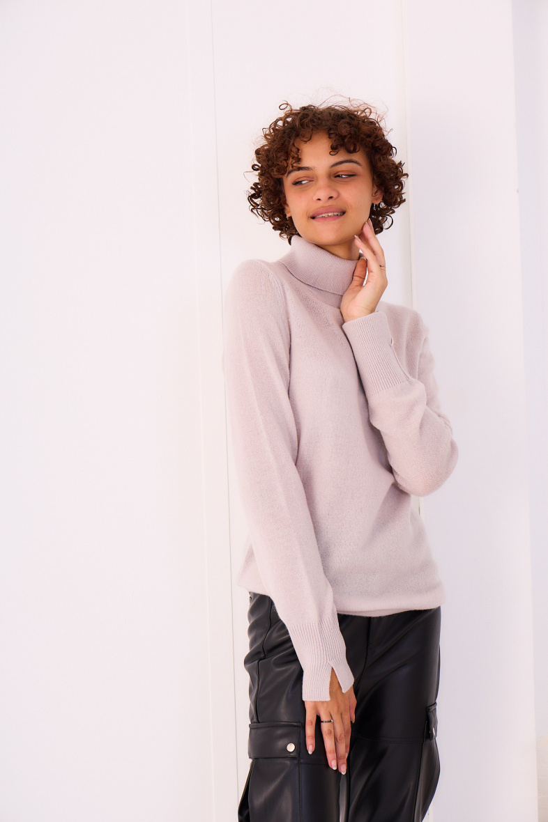 Wholesaler Orice - Cashmere turtleneck sweater