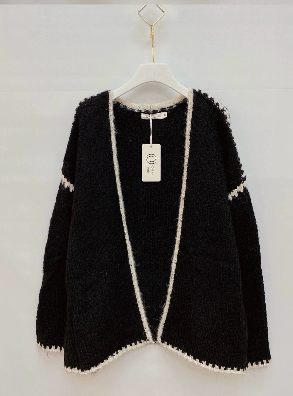 Wholesaler Orice - Long-sleeved knitted vest