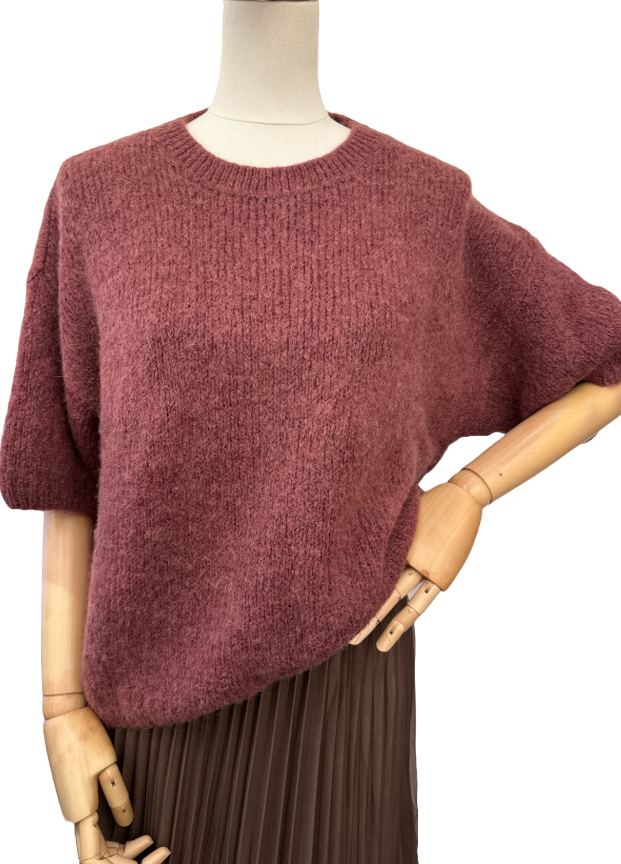 Wholesaler Orice - Short-sleeved knit sweater