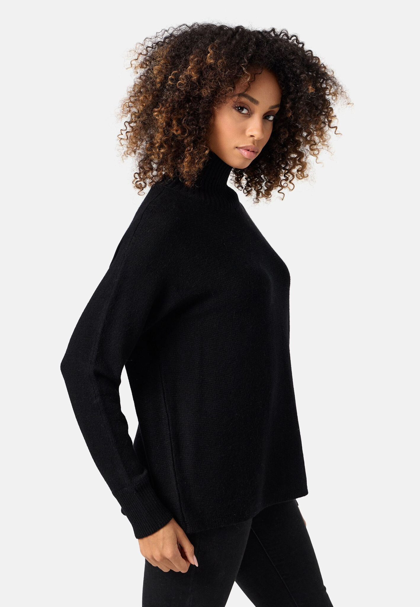 Wholesaler Orice - Cashmere turtleneck sweater