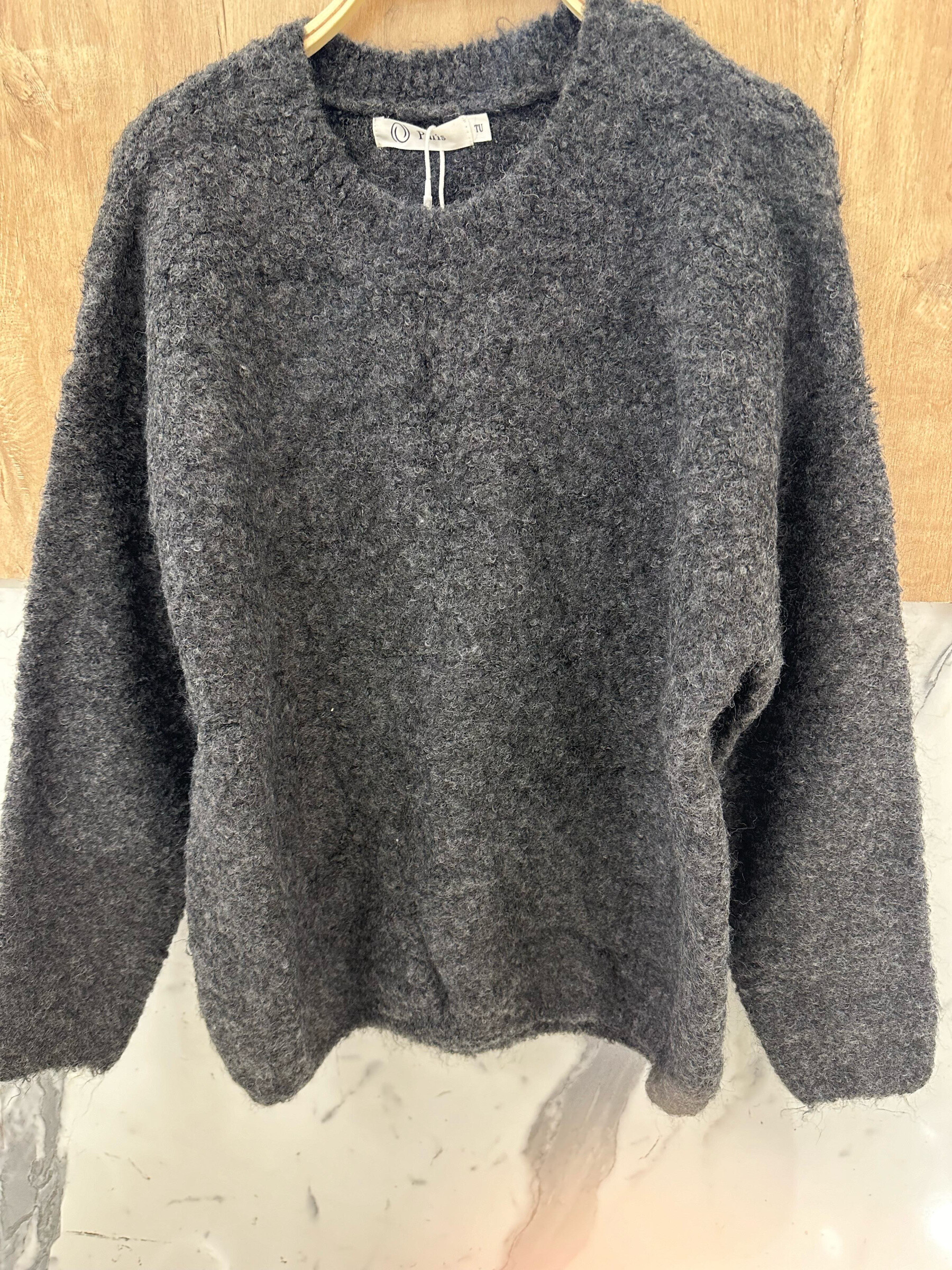 Wholesaler Orice - Long-sleeved wool knit sweater