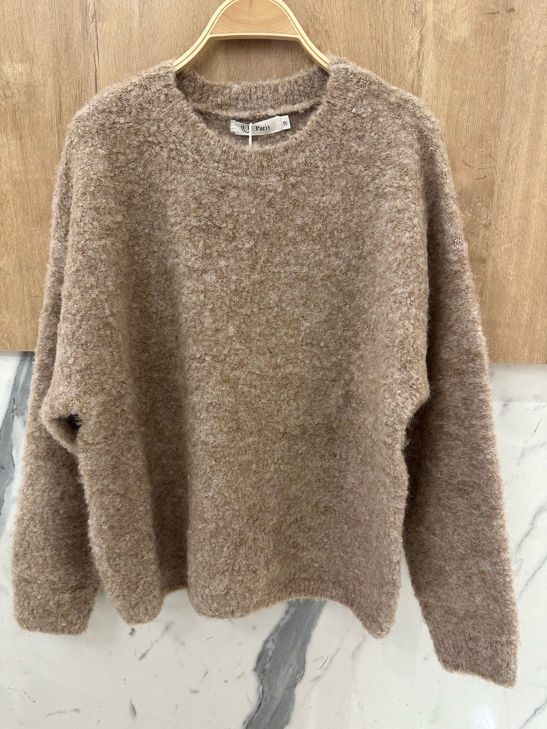 Wholesaler Orice - Long-sleeved wool knit sweater