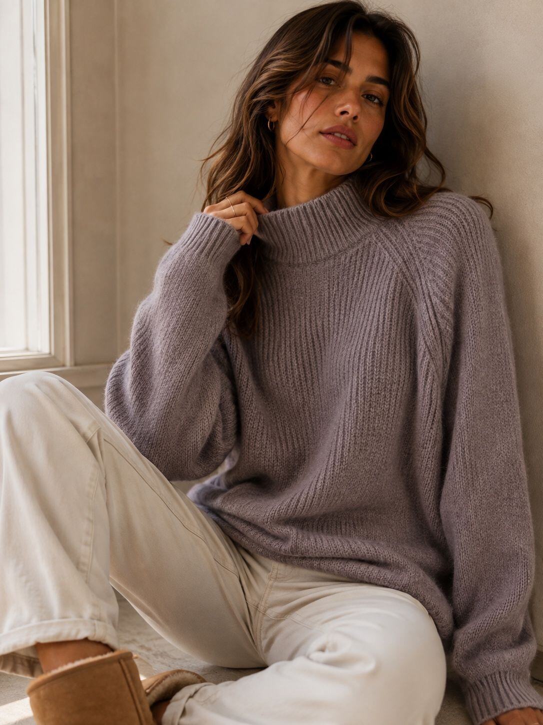 Grossiste Orice - Pull Réversible en Alpaga & Laine