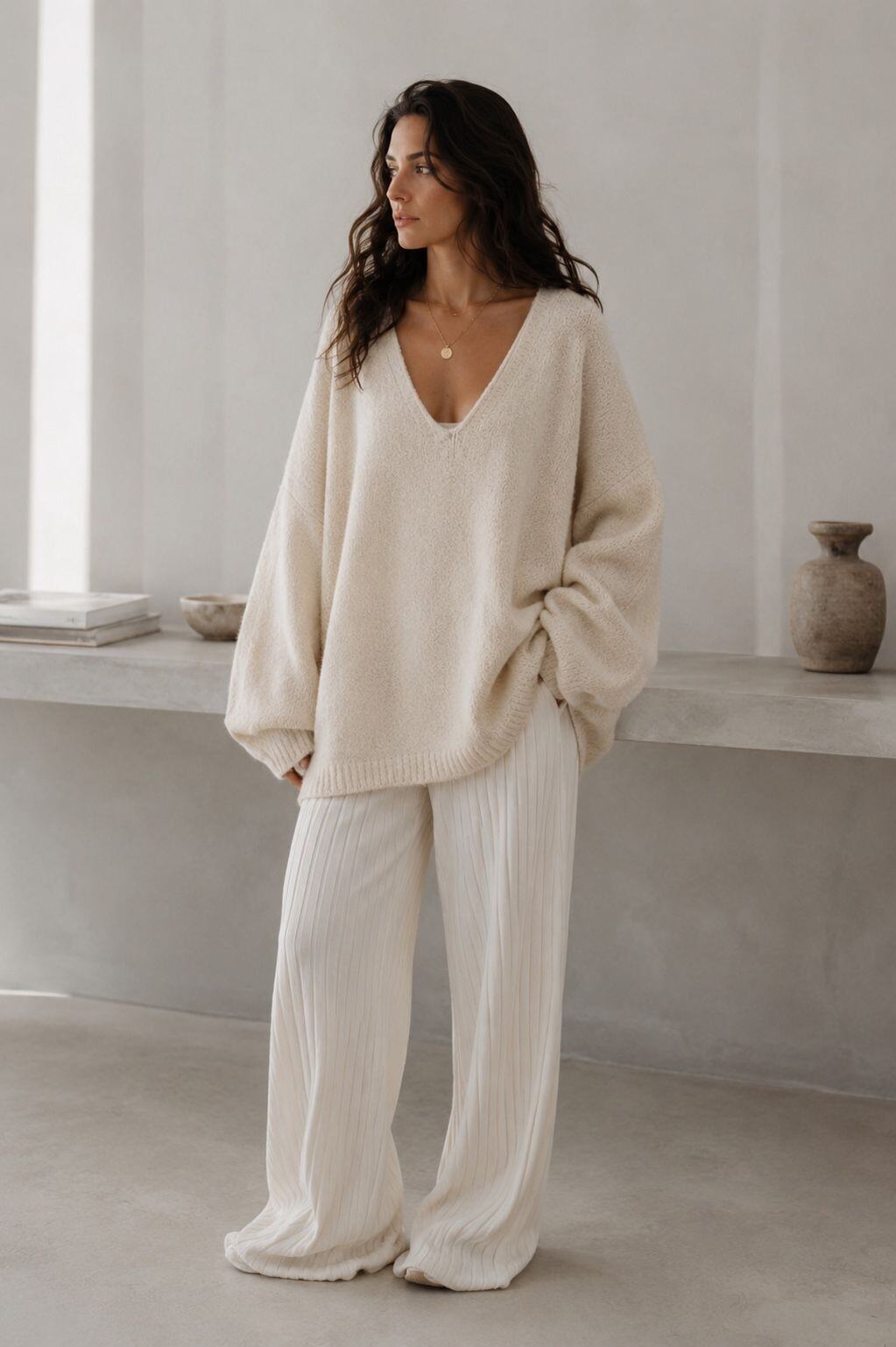Grossiste Orice - Pull maille tunique