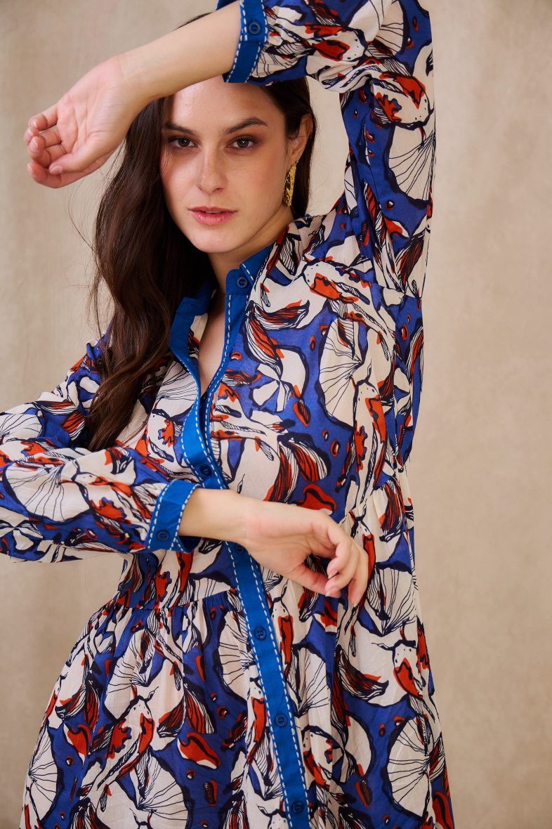 Wholesaler Orice - Midi shirt dress