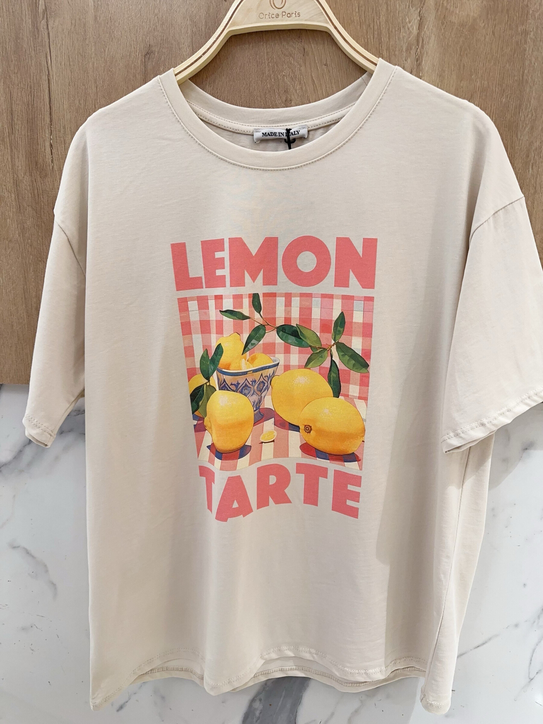 Wholesaler Orice - T-shirt you with white cotton print