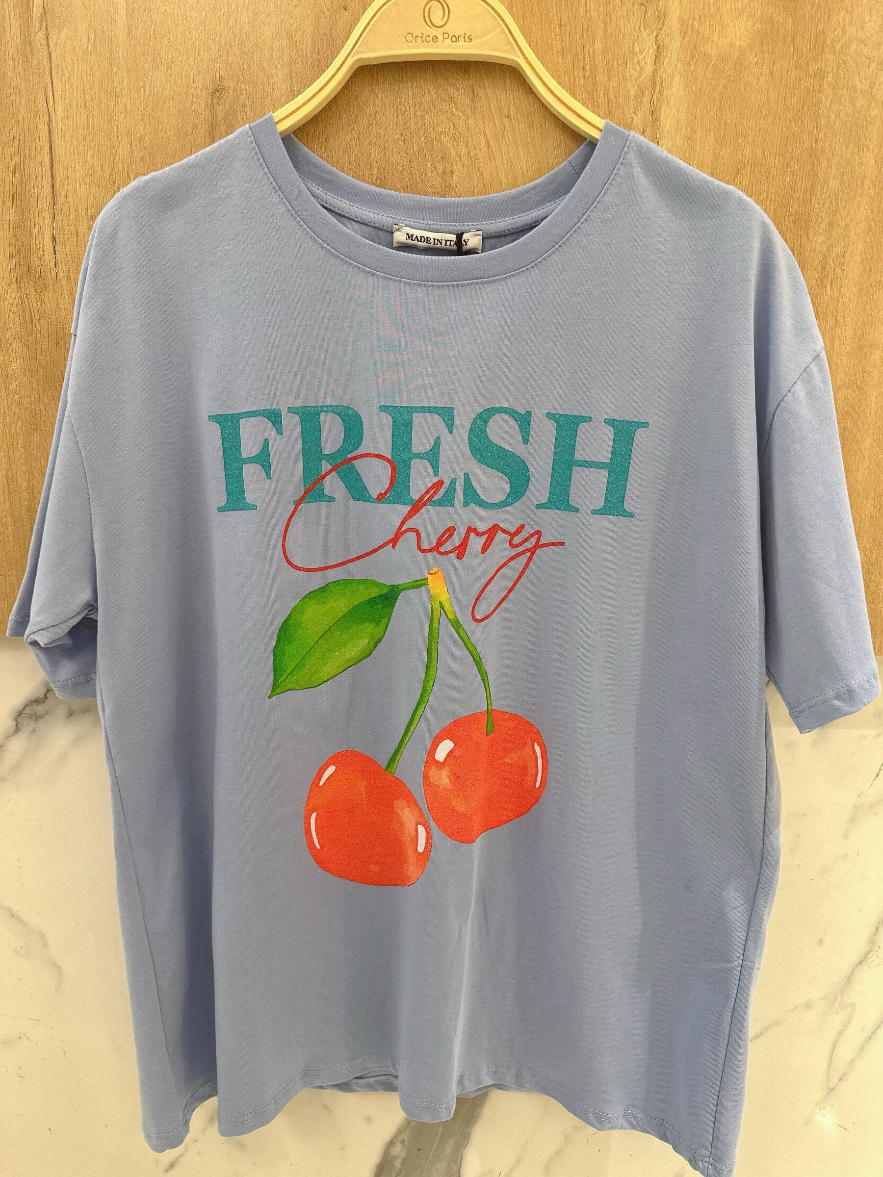 Wholesaler Orice - T-shirt you with white cotton print