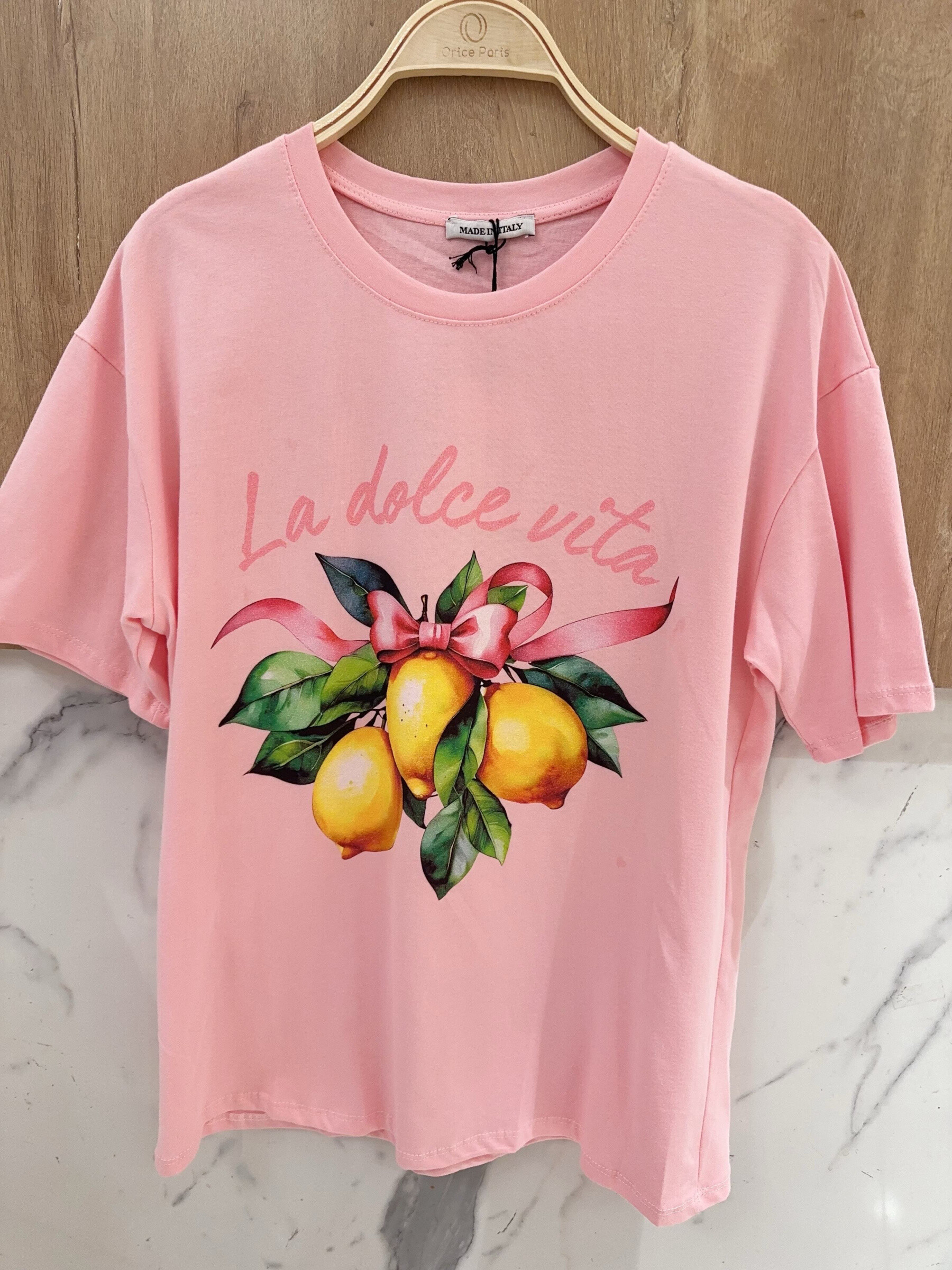 Wholesaler Orice - T-shirt you with white cotton print