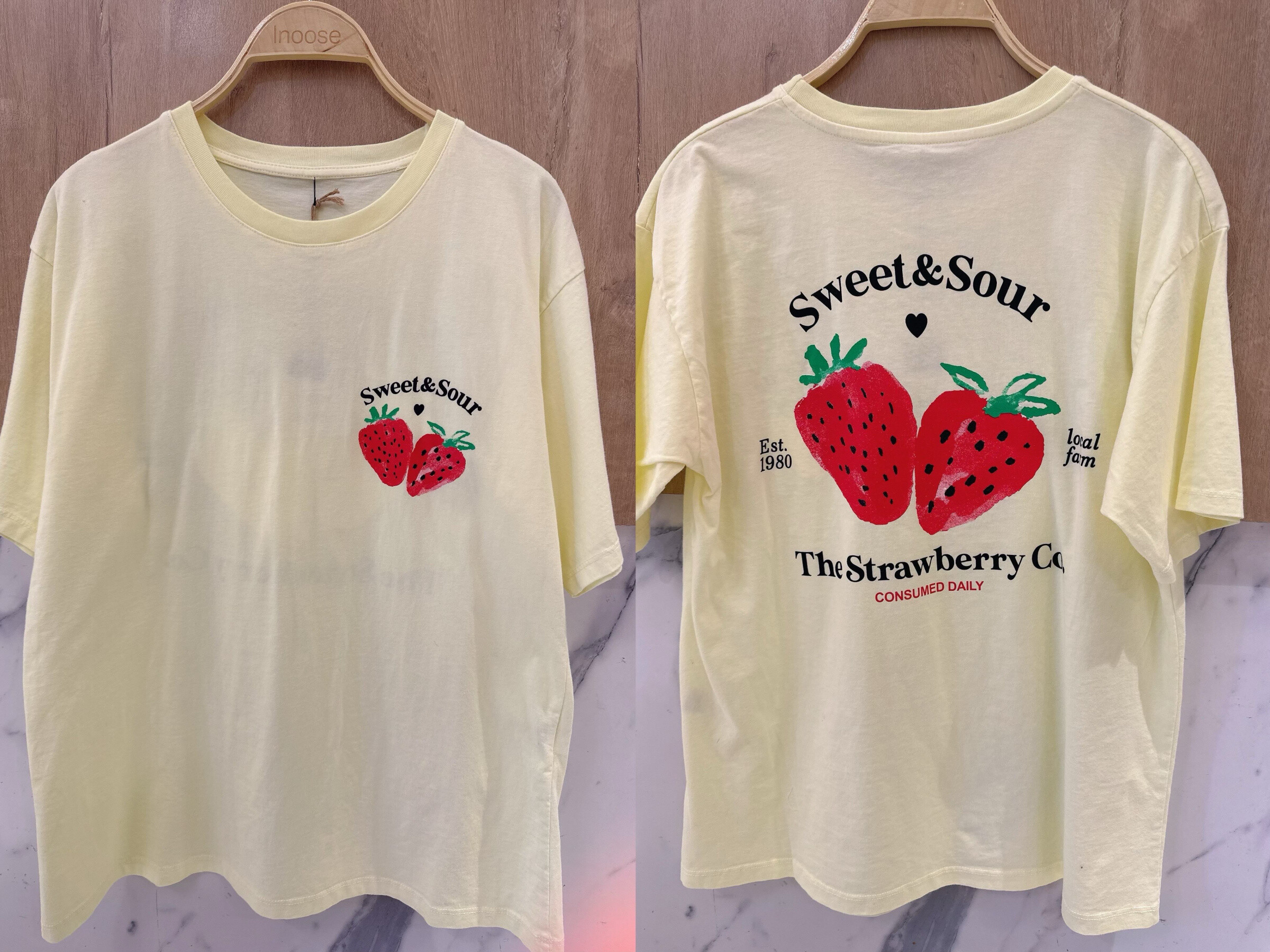 Wholesaler Orice - Short sleeve t-shirt with strawberry print