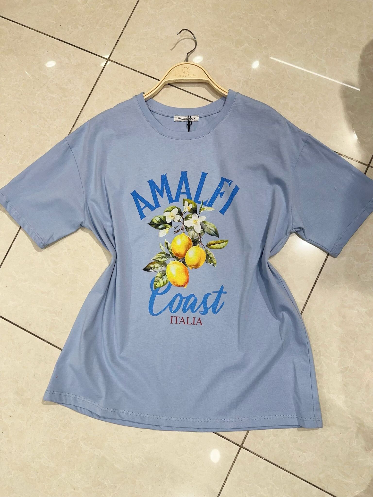 Wholesaler Orice - T-shirt you with white cotton print