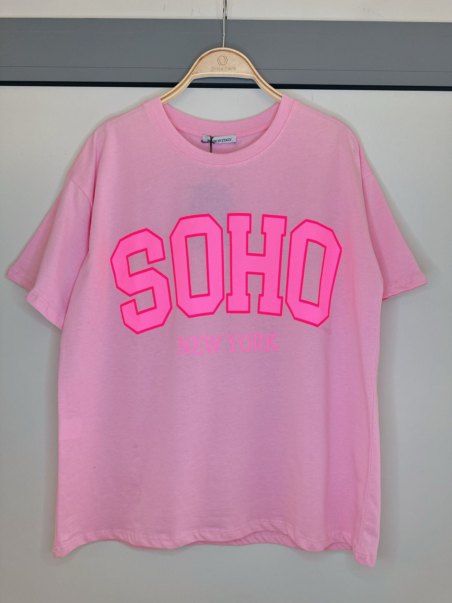Wholesaler Orice - T-shirt you with white cotton print