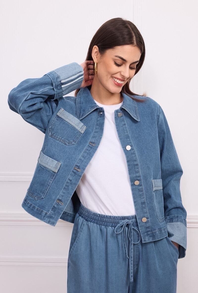Grossista Orice - Jean blu blu denim jau