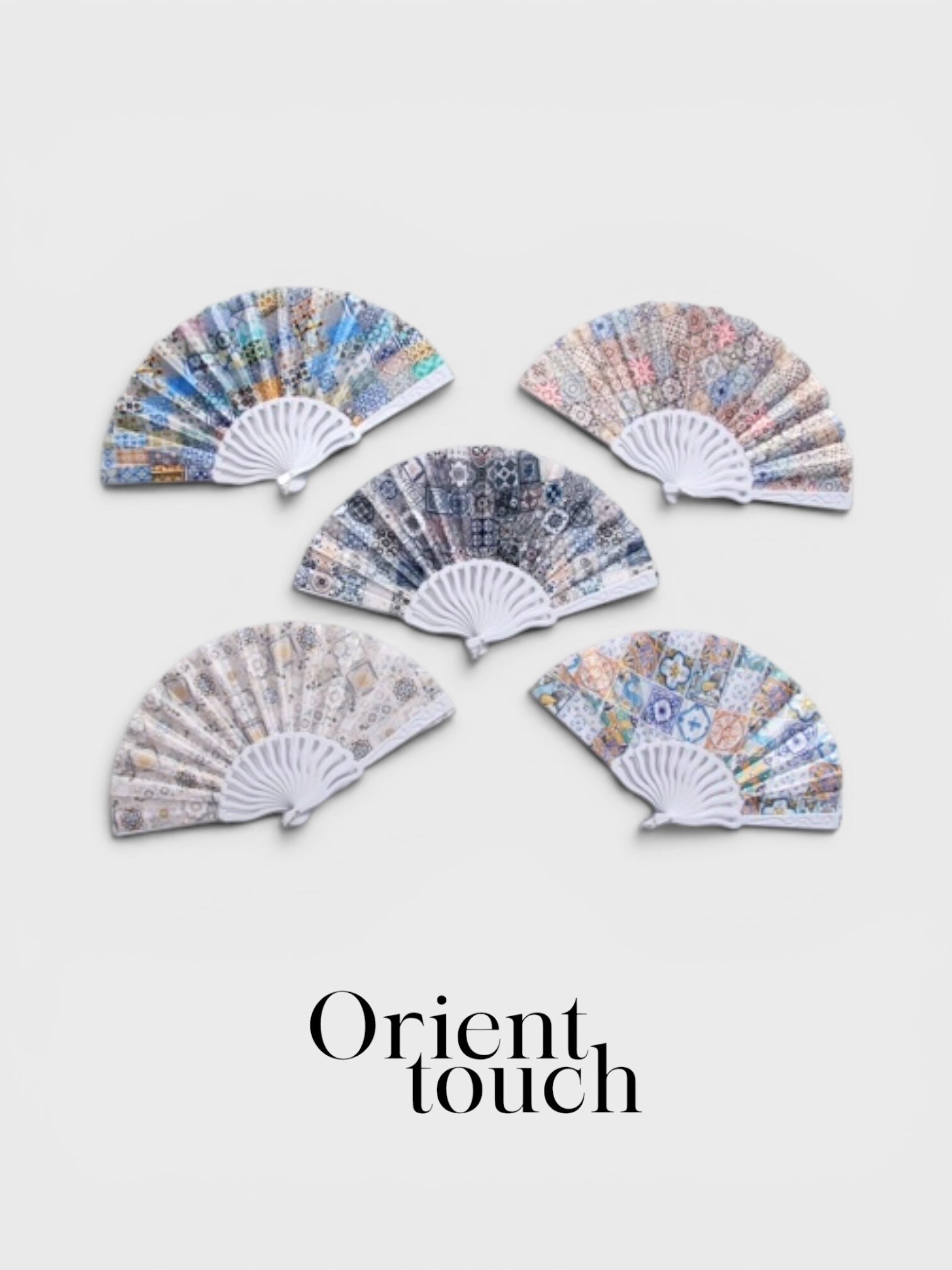 Mayorista ORIENT&CO - LOTE DE 12 ABANICOS