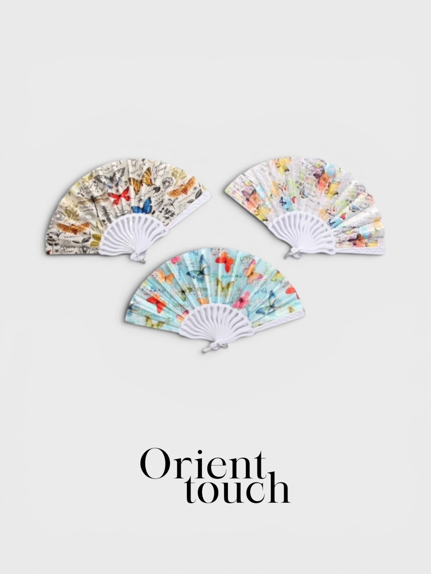 Grossiste ORIENT&CO - LOT DE 12 EVENTAILS