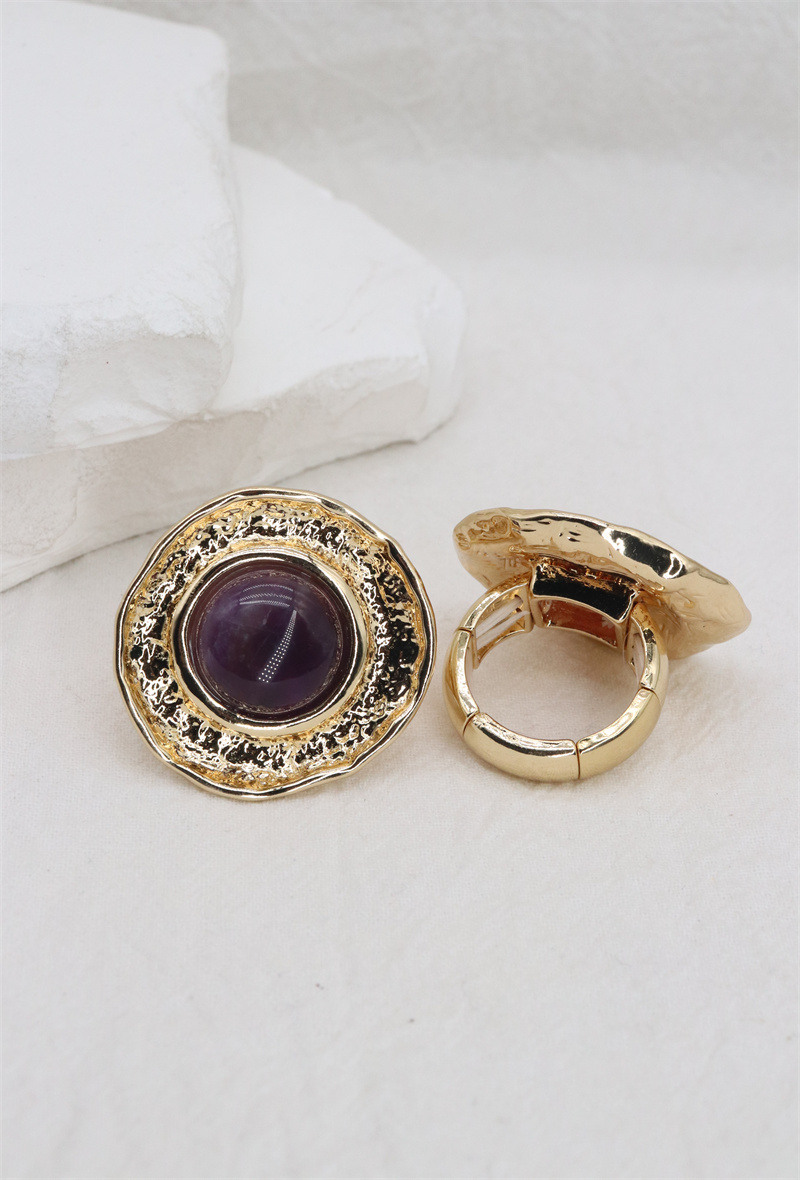 Wholesaler Orient Express - Natural stone ring