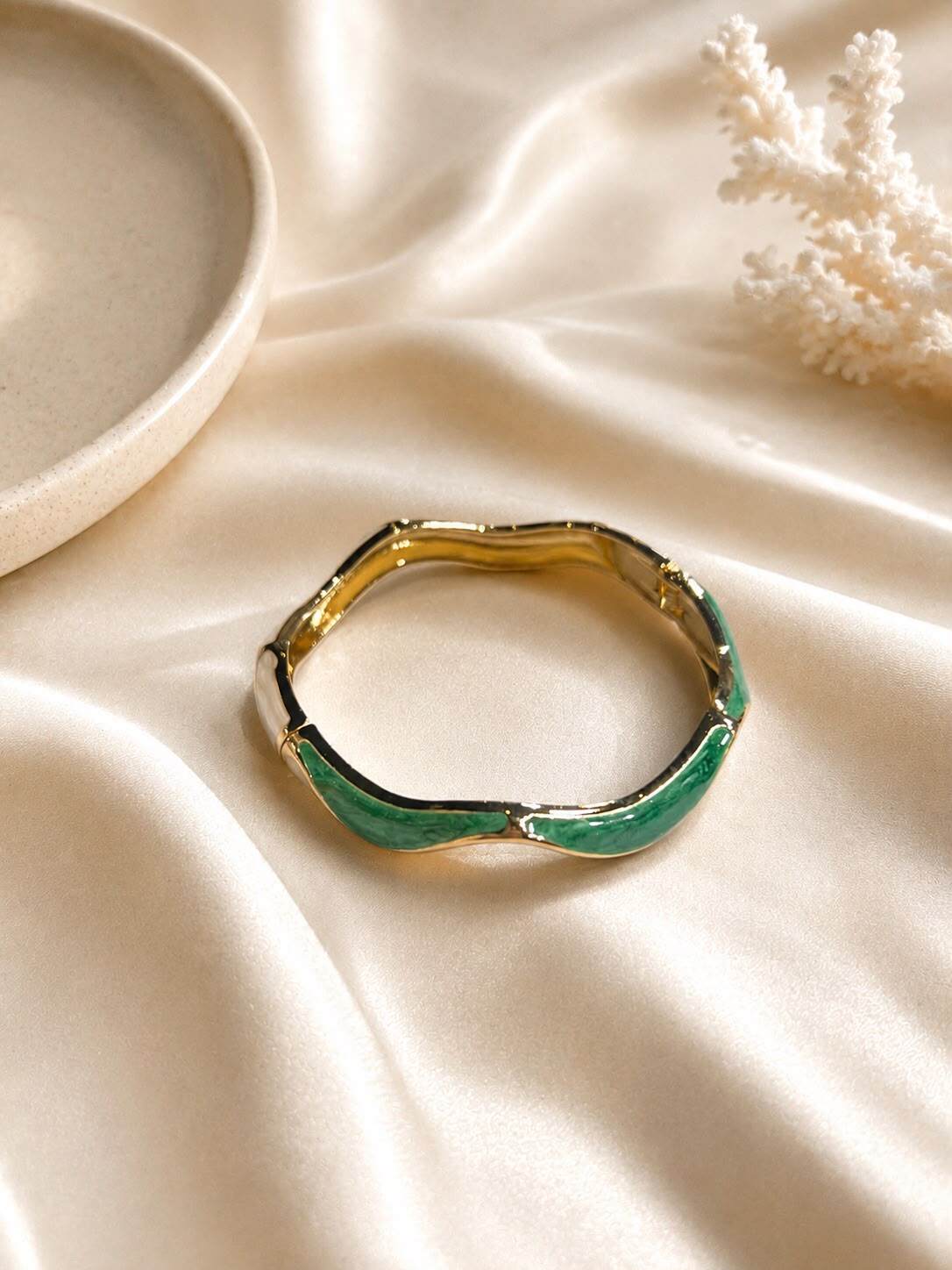 Wholesaler Orient Express - Colorful Thai brass bangle bracelet