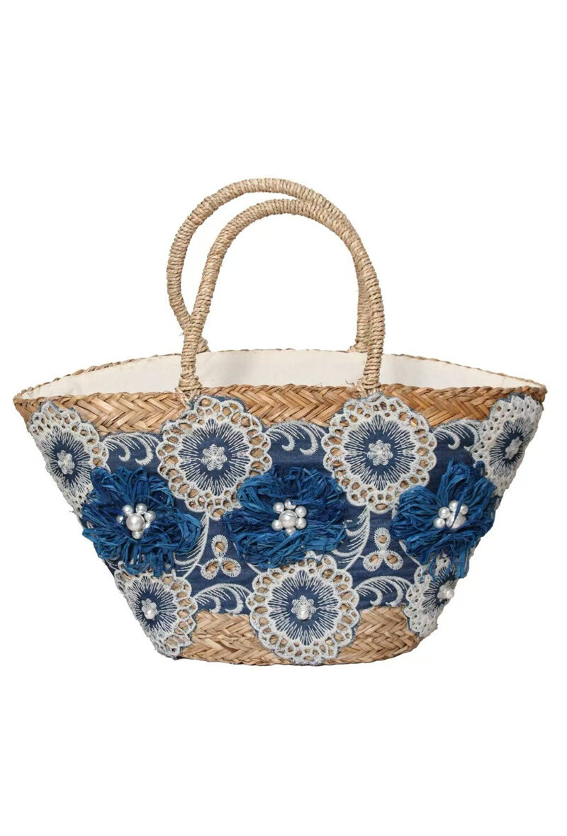 Grossista ORIENT&CO - Cibi floreali strappati con fiori, perle e conchiglie