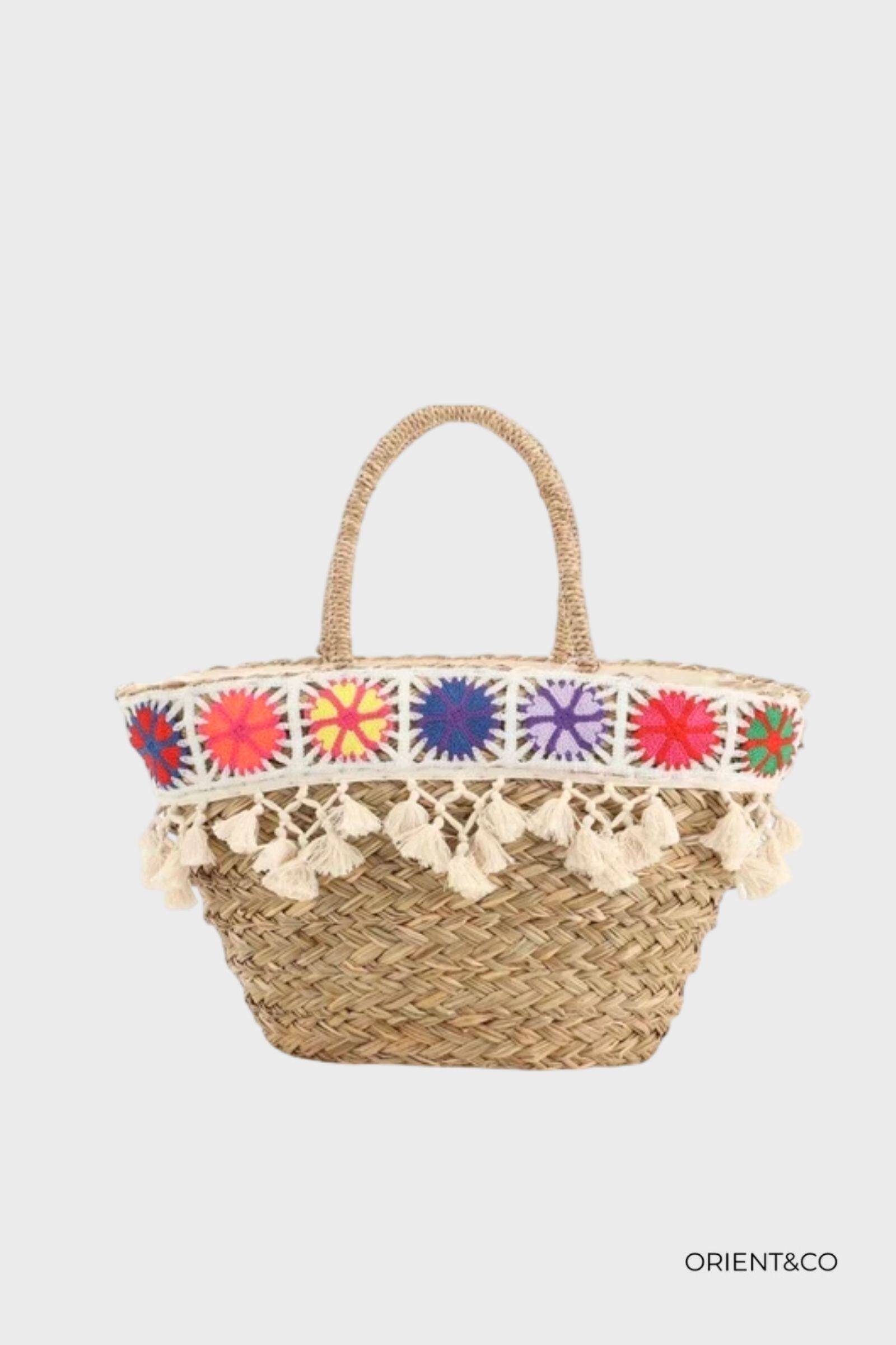 Grossiste ORIENT&CO - SAC PANIER CABAS