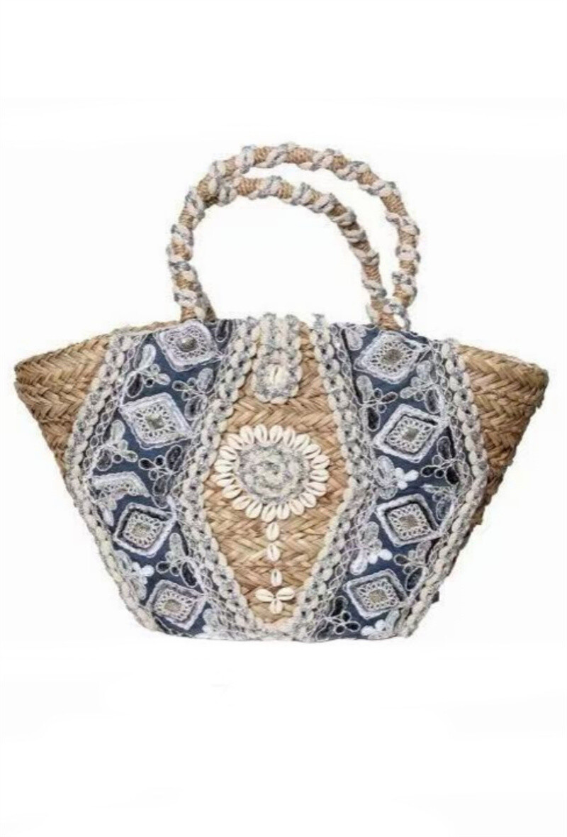 Grossista ORIENT&CO - Cibi floreali strappati con fiori, perle e conchiglie