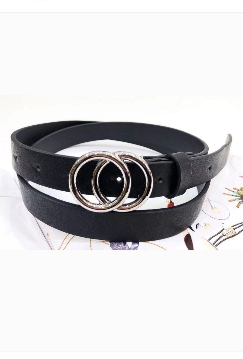 Grossiste ORIENT&CO - Ceinture élastique avec boucle metal