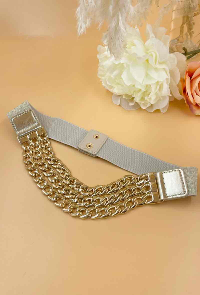 Wholesaler ORIENT OUTLET - Elastic waistband with 3 chains
