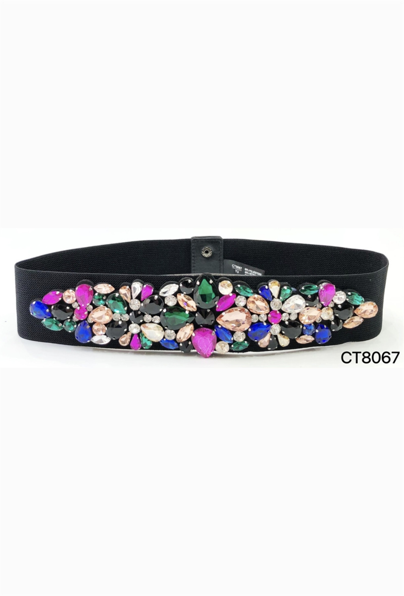 Wholesaler ORIENT&CO - Elastic belt with metal buckle