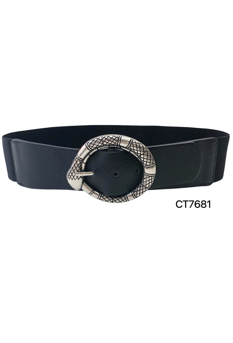 Wholesaler ORIENT&CO - Elastic belt with metal buckle