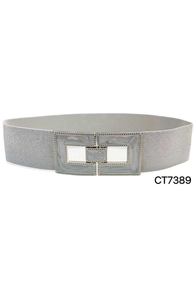 Grossiste ORIENT&CO - Ceinture brillante élastique
