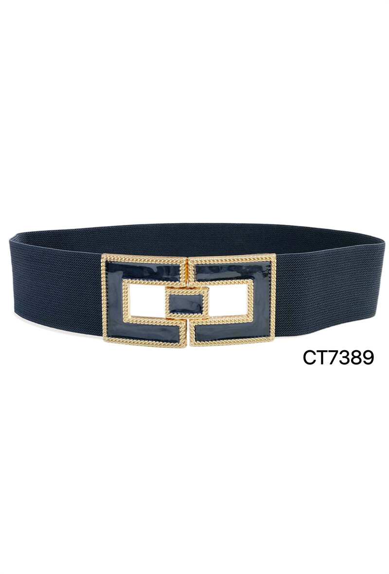 Grossiste ORIENT&CO - Ceinture brillante élastique