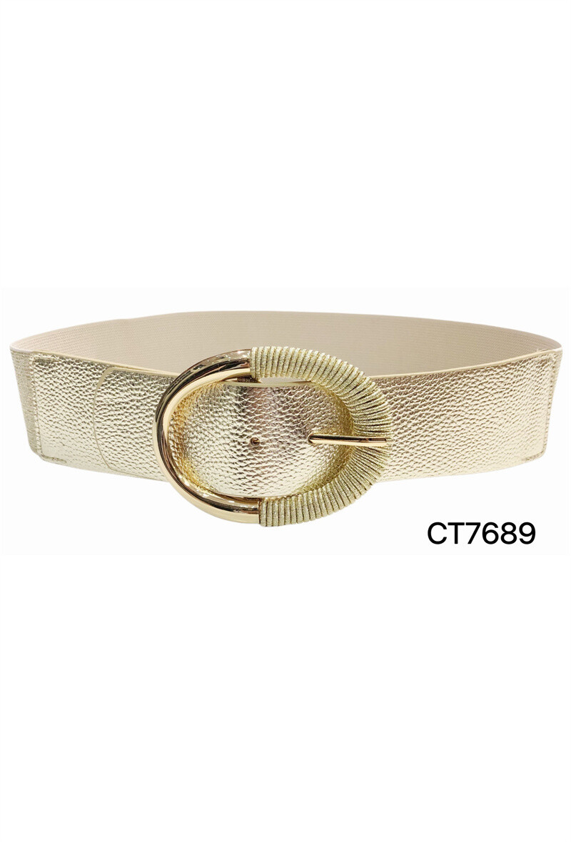 Grossiste ORIENT&CO - Ceinture brillante élastique