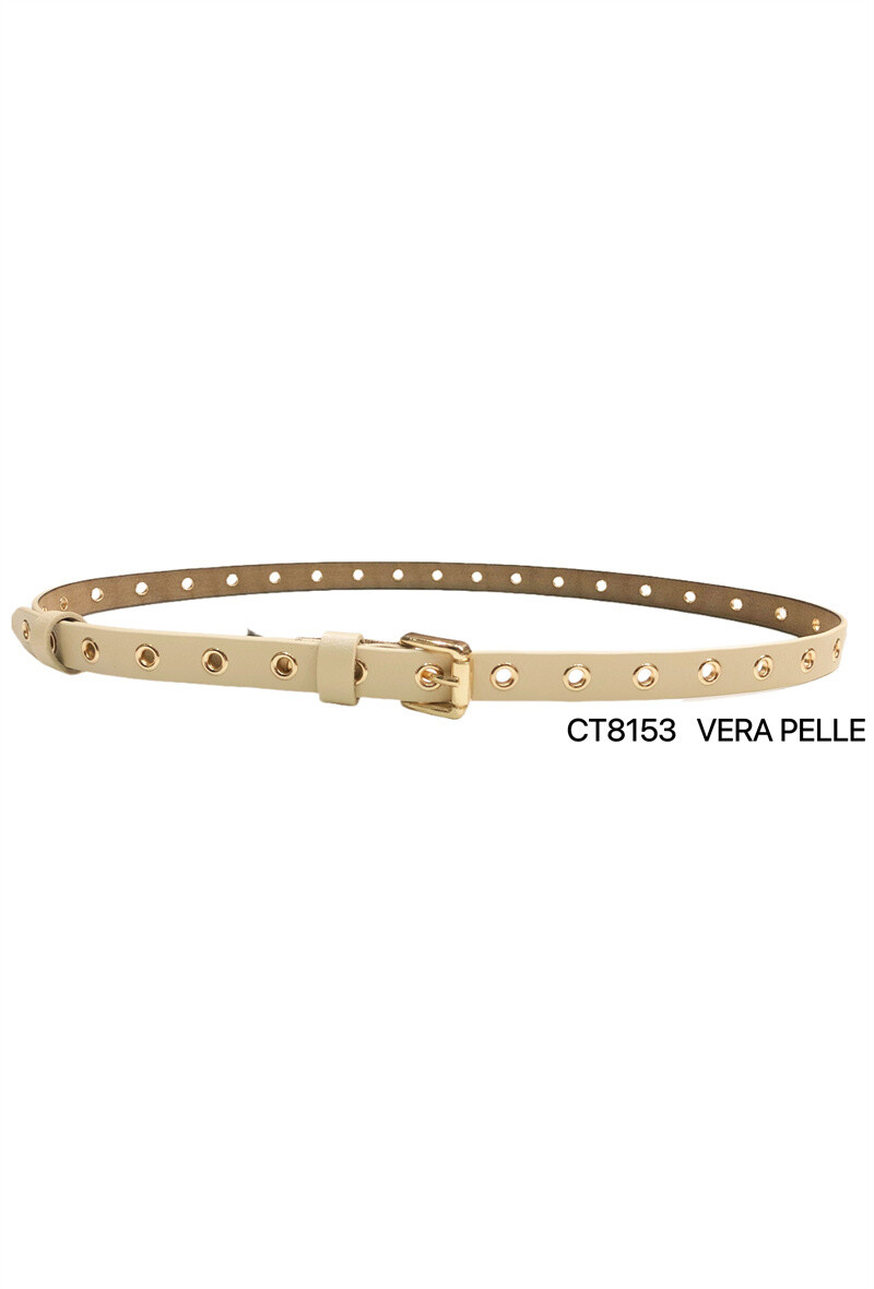 Grossiste ORIENT&CO - Ceinture doré avec œillets