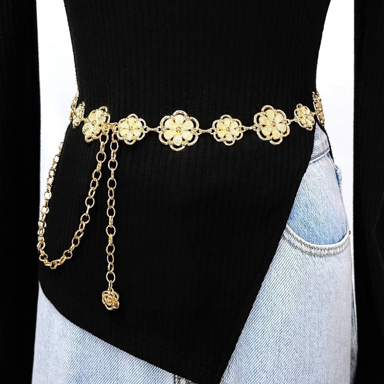 Wholesaler ORIENT&CO - Metal chain belt
