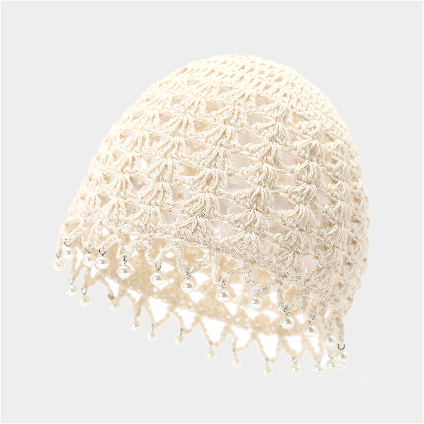 Grossiste ORIENT&CO - Bonnet crochet en coton
