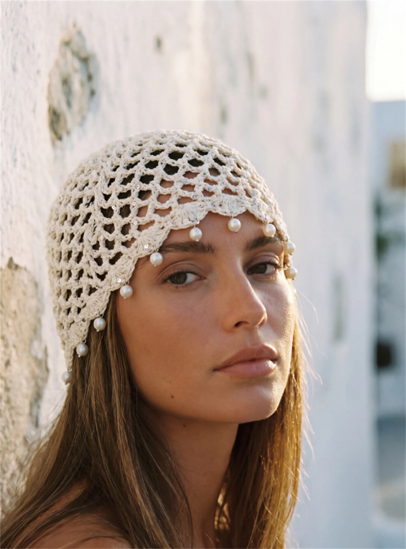 Grossiste ORIENT&CO - Bonnet crochet en coton